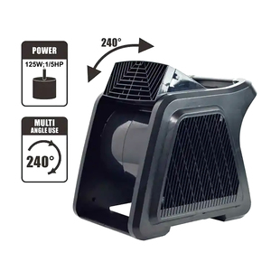พัดลมแรง<span class=keywords><strong>ดัน</strong></span><span class=keywords><strong>สูง</strong></span> H High Velocity Super Fan Max Air Mover พร้อม 3 ระดับความเร็ว ประสิทธิภาพระดับมืออาชีพ หมุนได้ ใช้ในบ้าน <span class=keywords><strong>เป่า</strong></span>แห้งพื้น - Product Image 5