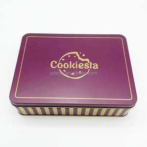 Boîtes en fer blanc personnalisées de qualité alimentaire en gros : Contenants d'emballage et de stockage pour snacks, bonbons, fromages et biscuits - Product Image 2