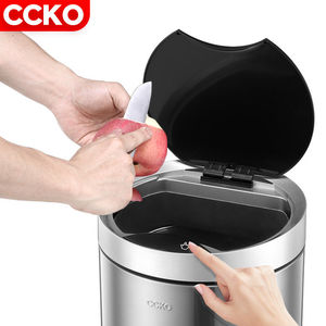 Kitchen Hotel Intelligent <strong>Sensor</strong> Dustbin Stainless Steel Automatic Trash Can Smart <strong>Bins</strong> Smart Trash Can Waste <strong>Bins</strong> Garbage Cans - Product Image 6