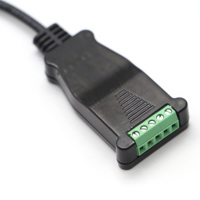 Cable Convertidor USB Tipo C Macho a RS485 RS422, Cable Serial con Cubierta de PVC, Transferencia Rápida de Datos para Impresora, Escáner de Código de Barras, Computadora