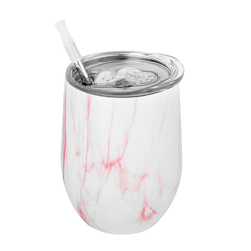 Water transfer printing-pink and white marble twist