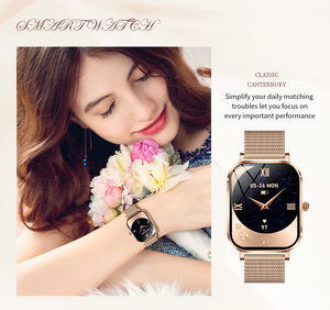Reloj Inteligente Metálico Delgado MK90 de 8.8mm, Ultrafino, Resistente al Agua, Monitor de Actividad para Mujer, Deportivo y a la Moda, Listo para Enviar - Product Image 4