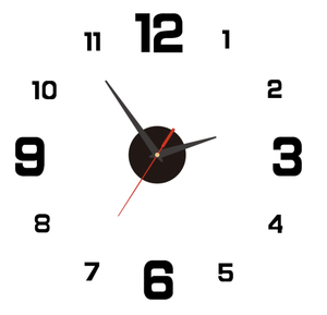 3D Luminous <b>Wall</b> <b>Clock</b> Frameless Acrylic DIY Digital <b>Clock</b> <b>Wall</b> Stickers Mute <b>Clock</b> <b>for</b> <b>Living</b> <b>Room</b> Bedroom Office <b>Wall</b> Decor - Product Image 4