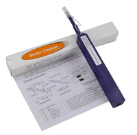 Outil de nettoyage de fibre optique SC LC en un clic 1.25mm 2.5mm stylo de nettoyage équipement de fibre optique FTTH