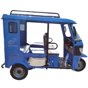 אופנוע אספקה סינית 3 גלגלים Bajaj 500kg קיבולת טעינה 200cc מים מקורר תלת אופן 6 נוסע הדלק טוק טוק