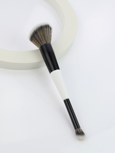 Pinceau de maquillage double embout en poils synthétiques, logo personnalisé, vente en gros, fabricant, remise sur les achats multiples, qualité supérieure - Product Image 5