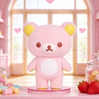Vente en gros Nouvelle Arrivée Authentique Play Planet Officiel Rilakkuma Série Sherbet Fun Figurine Floquée Boîte Mystère Ornement de Bureau