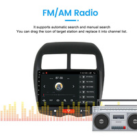 Pour Mitsubishi ASX RVR Outlander 2013-2015 9 pouces Android 10 Voiture GPS Radio Carplay