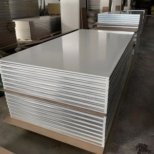 Modern Light Weight Eco-Friendly fireproofing insulation panels Mineral Wool Core for Outdoor Industrial Building Walls - Product Image 4