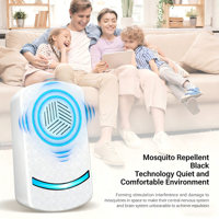 Répulsif Électrique à Ultrasons Portable à Brancher pour Souris Rats Moustiques Fourmis Araignées Contrôle des Rongeurs Intérieurs
