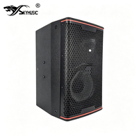 Haut-parleur KTV passif KP8052 12 pouces 500W 2 voies, haut-parleur professionnel à large bande de fréquences en néodyme avec badge lumineux