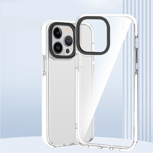 Usine Conception Personnalisée Mobile Téléphone Cas Transparent Antichoc Acrylique TPU + PC Cas pour iPhone 16 16 Pro 16 Pro Max - Product Image 5