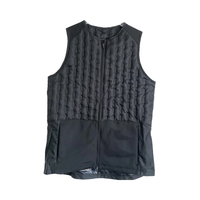 Özel Yeni Stil Atletizm Antrenman Kıyafeti Kışlık Hafif Su Geçirmez Polyester Koşu Yeleği Spor Rüzgar Geçirmez Yelek