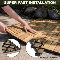 Planche de terrasse en WPC écologique, composite bois-plastique recyclé, terrasse extérieure, sol de jardin, composite anti-UV, vente en gros