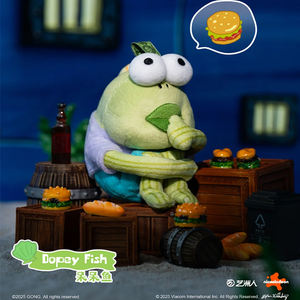 100% Original POP MART GONG créatif éponge <span class=keywords><strong>Bob</strong></span> SquarePants Bikini bas copains en peluche pendentif mignon Squishy aveugle boîte - Product Image 2