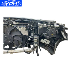 Ensemble de pare-chocs avant pour <span class=keywords><strong>Mercedes</strong></span>-Benz GLA45 <span class=keywords><strong>AMG</strong></span> 117 avec phares à LED Grilles de lèvre avant et radiateur - Product Image 6