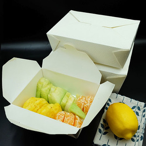 Triple pared Micro flauta Caja para Go Para <span class=keywords><strong>Burguer</strong></span> Caja de papel Alimentos - Product Image 5