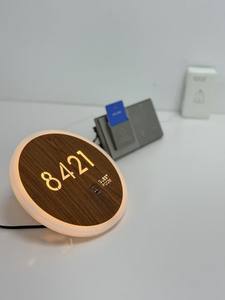 Targhe in Acciaio Inox Personalizzate 3D con Vernice Nera Incisa, Insegna per Edifici e Stanze con LED al <span class=keywords><strong>Neon</strong></span> Impermeabile per Uffici e Matrimoni - Product Image 1