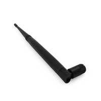 Antenne WIFI pliable omnidirectionnelle à double bande en caoutchouc 2.4GHz 5.8GHz 9dB pour routeur