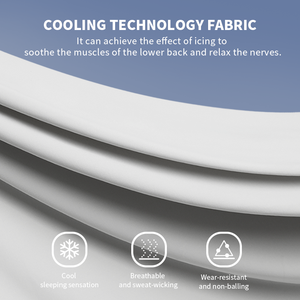 Heated Memory Foam <strong>Bed</strong> <strong>Back</strong> Rest Pillow Ergonomic Lumbar <strong>Support</strong> Cushion for <strong>Back</strong> Pain Relief, Adjustable Heat Therapy for <strong>Bed</strong> - Product Image 3
