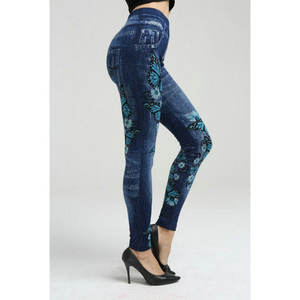 1.59 Dollar PXK001 Vente en gros de nouvelles couleurs de jean frais collants maigres Leggings en <span class=keywords><strong>latex</strong></span> pour femmes avec des couleurs - Product Image 6