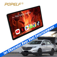 Radio Android 13,3 Inci Wireless MirrorLink FM Transmit Video Out Monitor Headrest Mobil untuk Layar Kursi Belakang Mobil untuk Bus Byd