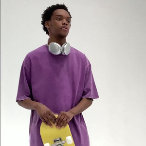 Miễn Phí Mẫu 230gsm Quá Khổ <span class=keywords><strong>T</strong></span> Áo Sơ Mi Unisex Thời Trang Phố Hip Hop Axit Rửa Cổ Điển Trống <span class=keywords><strong>T</strong></span> Áo Sơ Mi Cho Nam Giới - Product Image 4