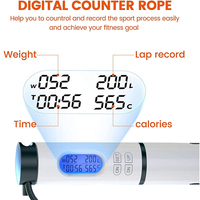 Corde à Sauter Lestée Intelligente Sans Fil Harbour avec Compteur