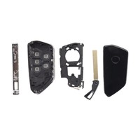 Placa PCB KEYDIY FGB25-5 2026 con Carcasa de Llave de 3/5 Botones Compatible con Generación de Control Remoto VW Audi Porsche BMW 5C/5D