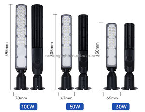 Lampu Jalan <span class=keywords><strong>LED</strong></span> 30W 50W 100W Lumen Tinggi Kualitas Tinggi AC IP65 Luar Ruangan Jalan Pedesaan Produsen Harga Grosir - Product Image 4
