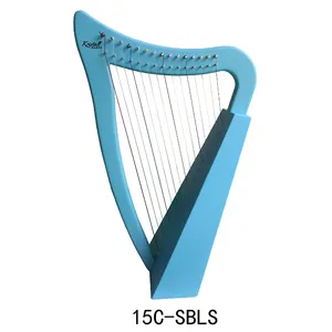 Atacado azul harpa-Harp instrumento clássico série 15c,