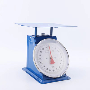 Veidt Weigh 20kg <b>Mechanical</b> Platform Old-Style Kitchen Household Spring Dial <b>Scale</b> Simple QE-07P-20kg Stainless Steel Tray Durab - Product Image 2