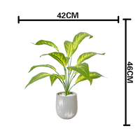 Plante artificielle bonsaï avec Pot de 46cm, 1 pièce, plante en Pot, Faux arbre, décoration intérieure