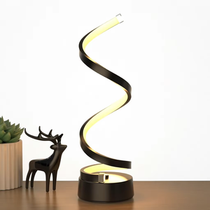 Lampe de table réglable haut de gamme YONGZE pour chambre à coucher, style ferme, avec contrôle tactile flexible et alimentation USB, idéale comme veilleuse de chevet - Product Image 4