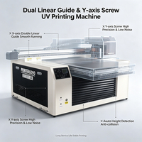 Impresora UV FunJar 6090, Impresora Plana con Efecto 3D para Impresión de Etiquetas y Adhesivos Metálicos