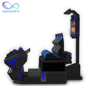 Jeux de parc d'attractions pour enfants, Vr, simulateur de <span class=keywords><strong>vaisseau</strong></span> <span class=keywords><strong>spatial</strong></span>, Machine de tir, jeu multijoueur, 9D, cinéma, 4 sièges, Vr, parc à thème - Product Image 5