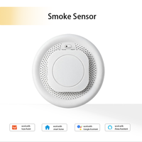Détecteur de fumée Zigbee 3.0 Tranrule, alarme incendie, sirène 80 dB, alimenté par batterie, Smart Life, sécurité domestique intelligente