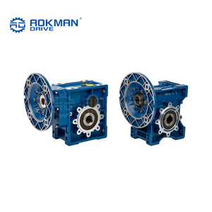 High Torque Foot Mounted Solid Shaft Helical <b>Worm</b> Gearbox for Industrial Automation & Heavy Duty Applications - Product Image 3