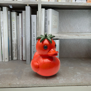 Figurine de poupée de canard vé<span class=keywords><strong>g</strong></span>étal en résine écologique de style fantastique peint Design Statue de décoration de jardin - Product Image 2