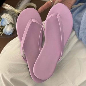 Sandalias de cuña de verano para mujer, con punta abierta, suela gruesa, tipo chancla, impermeables, para playa, estilo plataforma, novedad - Product Image 5