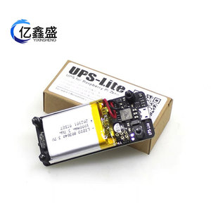 ราสเบอร์รี่ พี ซีโร่ ดับเบิ้ลยูพีเอส 5V 2A บอร์ดแบตเตอรี่ลิโปพร้อมระบบตรวจจับพลังงาน 65x24 มม. - Product Image 5