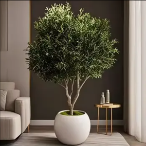 Árbol <span class=keywords><strong>de</strong></span> Olivo Artificial <span class=keywords><strong>de</strong></span> Gran Tamaño para Decoración <span class=keywords><strong>de</strong></span> Interiores, Salón <span class=keywords><strong>de</strong></span> Té, Patio, Decoración Navideña, Planta Artificial - Product Image 1