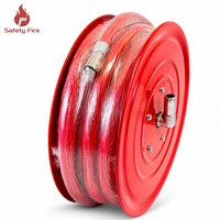 Dérouleur de Tuyau d'Incendie OEM Personnalisé en Usine 20m 25m 30m Dérouleur Manuel de Type Pivotant pour Systèmes de Lutte Contre l'Incendie