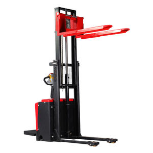 高レベル半電気パレットスタッカーリフト電気油圧スタッカーフォークリフトスタッカー - Product Image 2