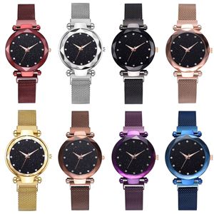 Montre pour femme de même style - aimant magnétique - montre ciel étoilé tendance - vente en gros - Product Image 6