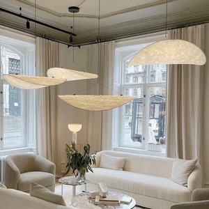 Grande lampe nuage <span class=keywords><strong>en</strong></span> <span class=keywords><strong>papier</strong></span>, design nordique, <span class=keywords><strong>lustre</strong></span> <span class=keywords><strong>japonais</strong></span> pour restaurant, chambre, maison, hôtel ou bar, commande par interrupteur - Product Image 4