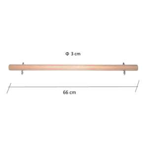 Réformateur <span class=keywords><strong>Pilates</strong></span> Roll Down Back Drop bar Bois - Product Image 3