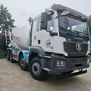 Camión Mezclador <span class=keywords><strong>de</strong></span> Concreto Shacman <span class=keywords><strong>de</strong></span> 8-12 Metros Cúbicos, Usado, Nuevo, <span class=keywords><strong>de</strong></span> Buena Calidad, 8x4, 371hp, M3000S, Volante a la Izquierda/Derecha, en Venta - Product Image 5