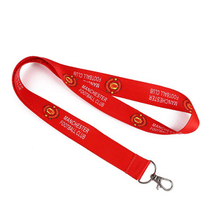 Custom <b>Polyester</b> <b>Lanyard</b> 2x45mm Thermal Transfer Printing With Lobster Buckle For Work Exhibition Access Control - Product Image 3