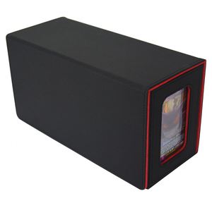 Boîte de rangement magnétique premium pour cartes avec 2 fenêtres de visualisation, compatible avec plus de 380 cartes - Product Image 3